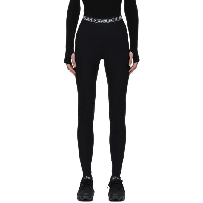 Ambush Black Scuba Leggings
