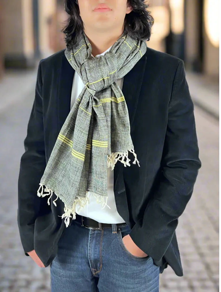 Ash Pure (Vegan) Peace Silk Scarf