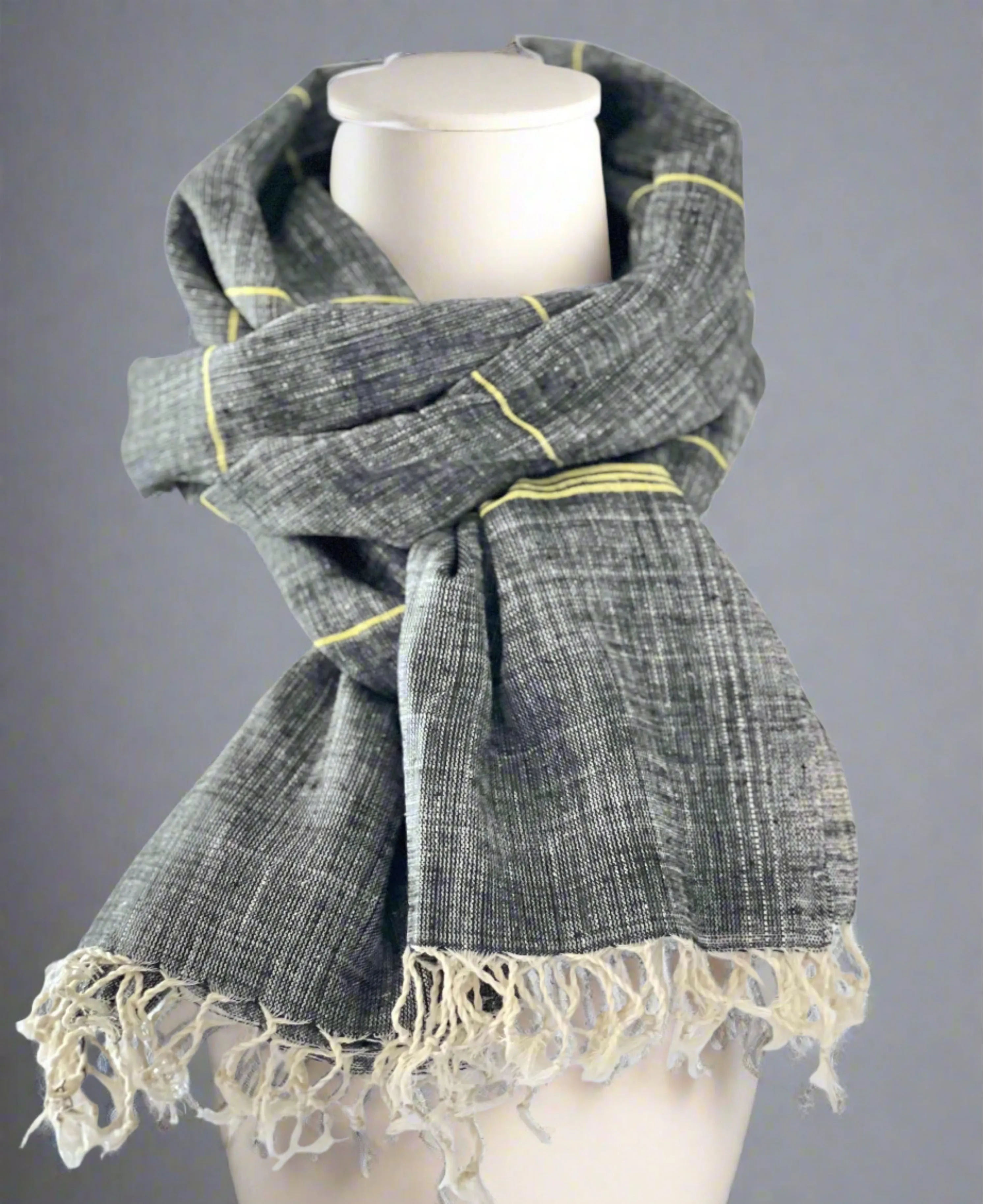 Ash Pure (Vegan) Peace Silk Scarf