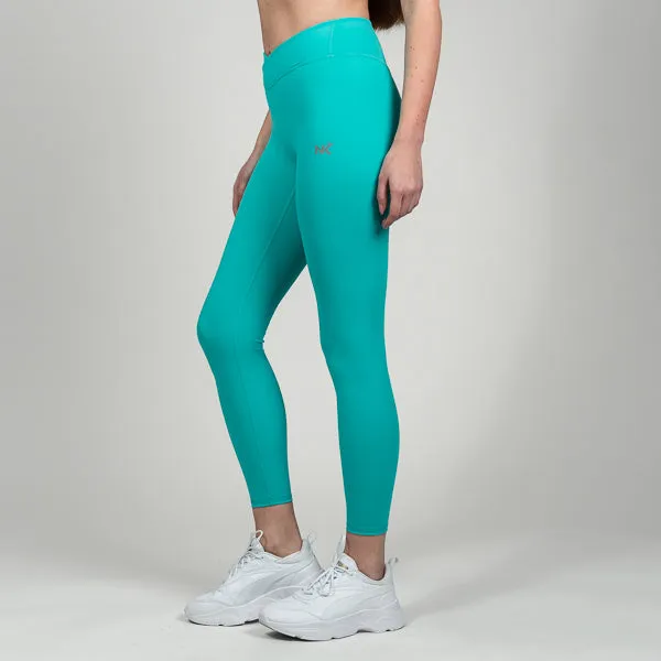 Bubble Berry VBelt - Turquoise Green Leggings