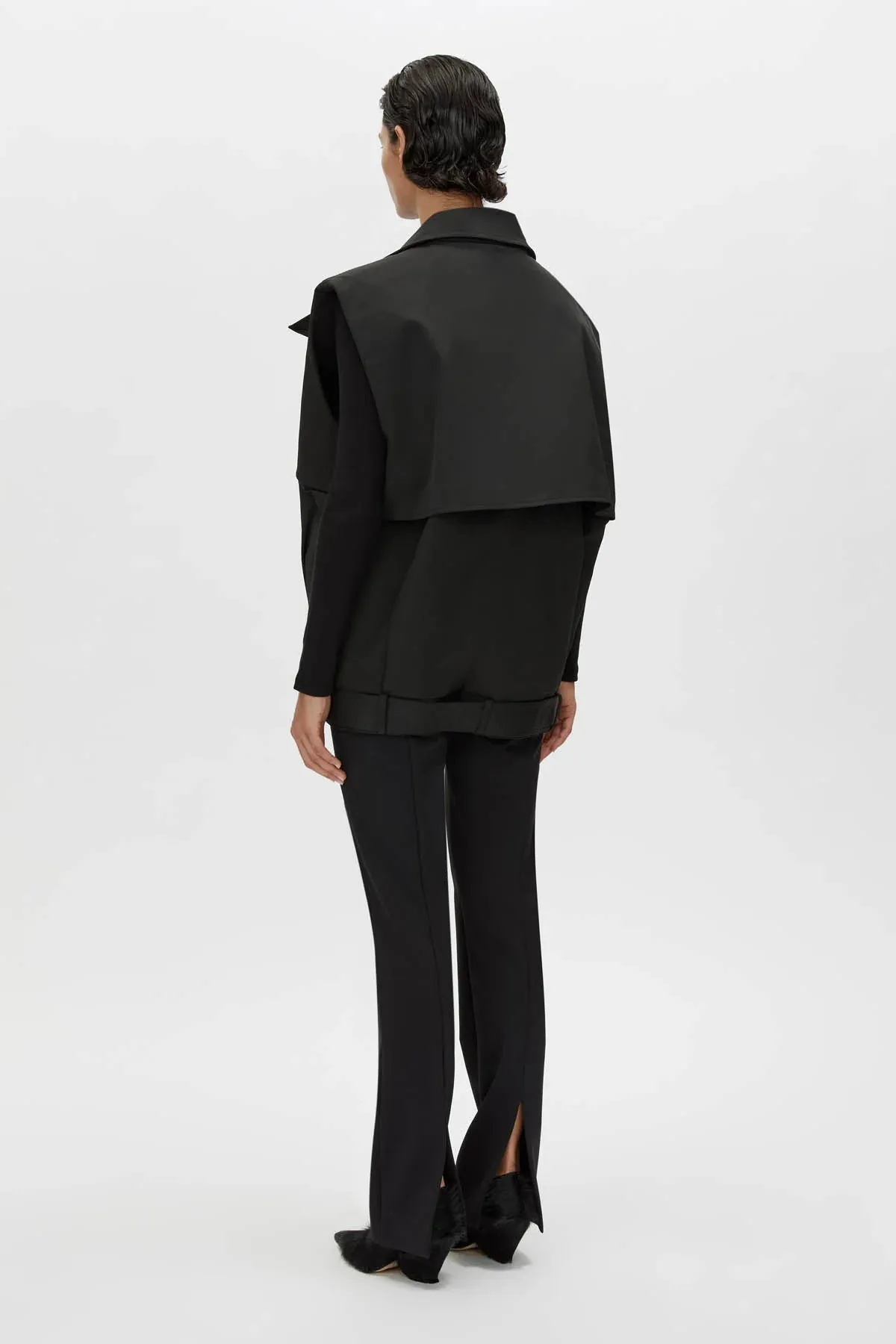 Camilla and Marc Pallida Vest in Black