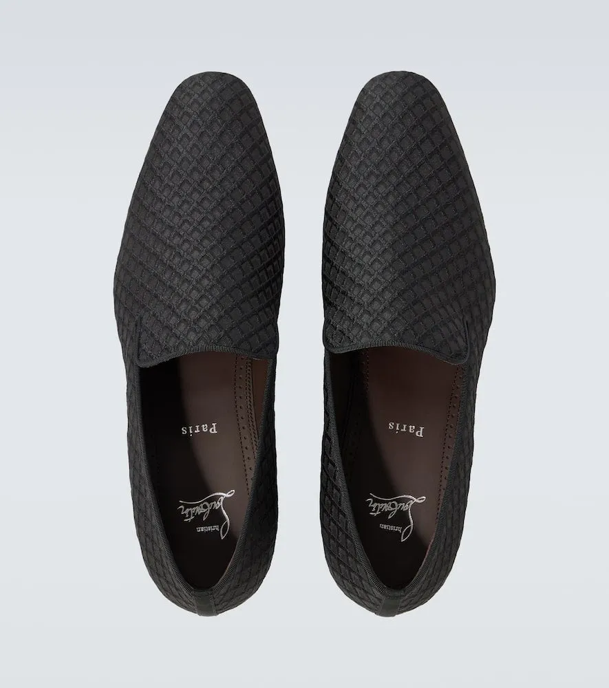 Christian Louboutin Dandelion jacquard loafers