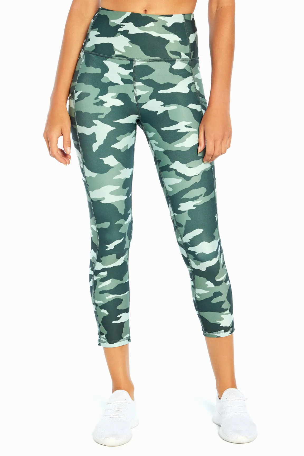 Elsa Side Pocket Mid Calf Capri