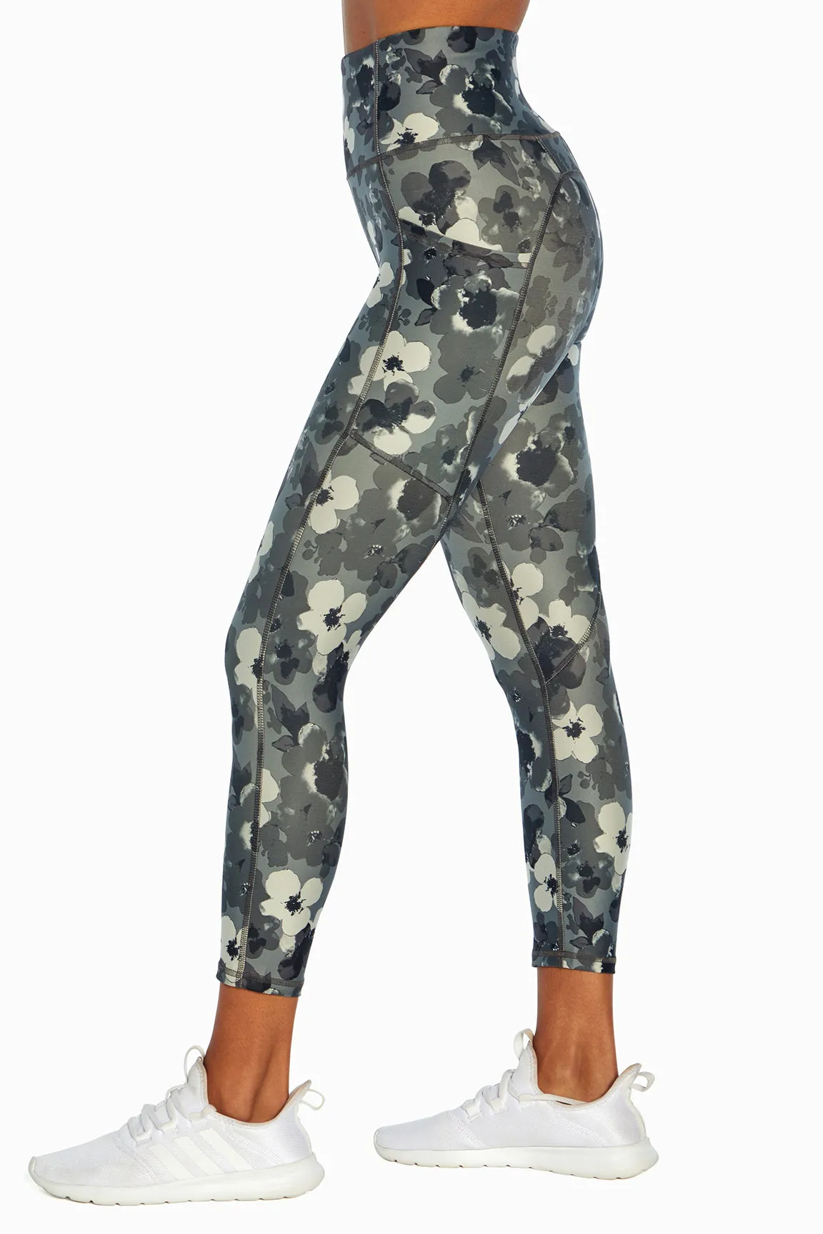 Elsa Side Pocket Mid Calf Capri