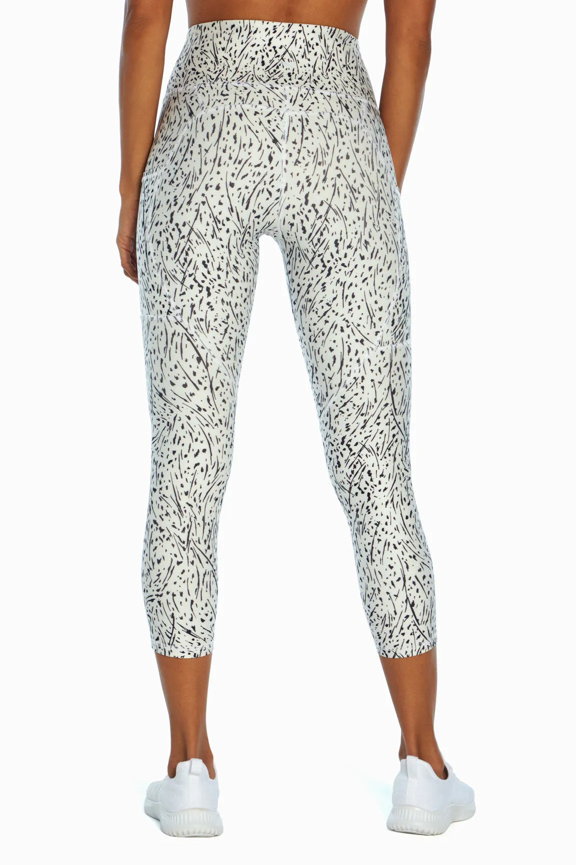 Elsa Side Pocket Mid Calf Capri