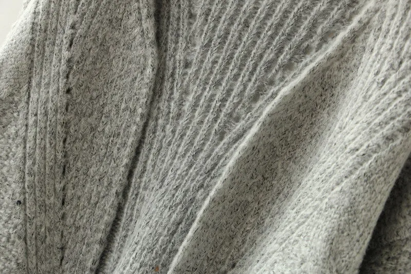 Female Knitted Casual Warm Cardigan