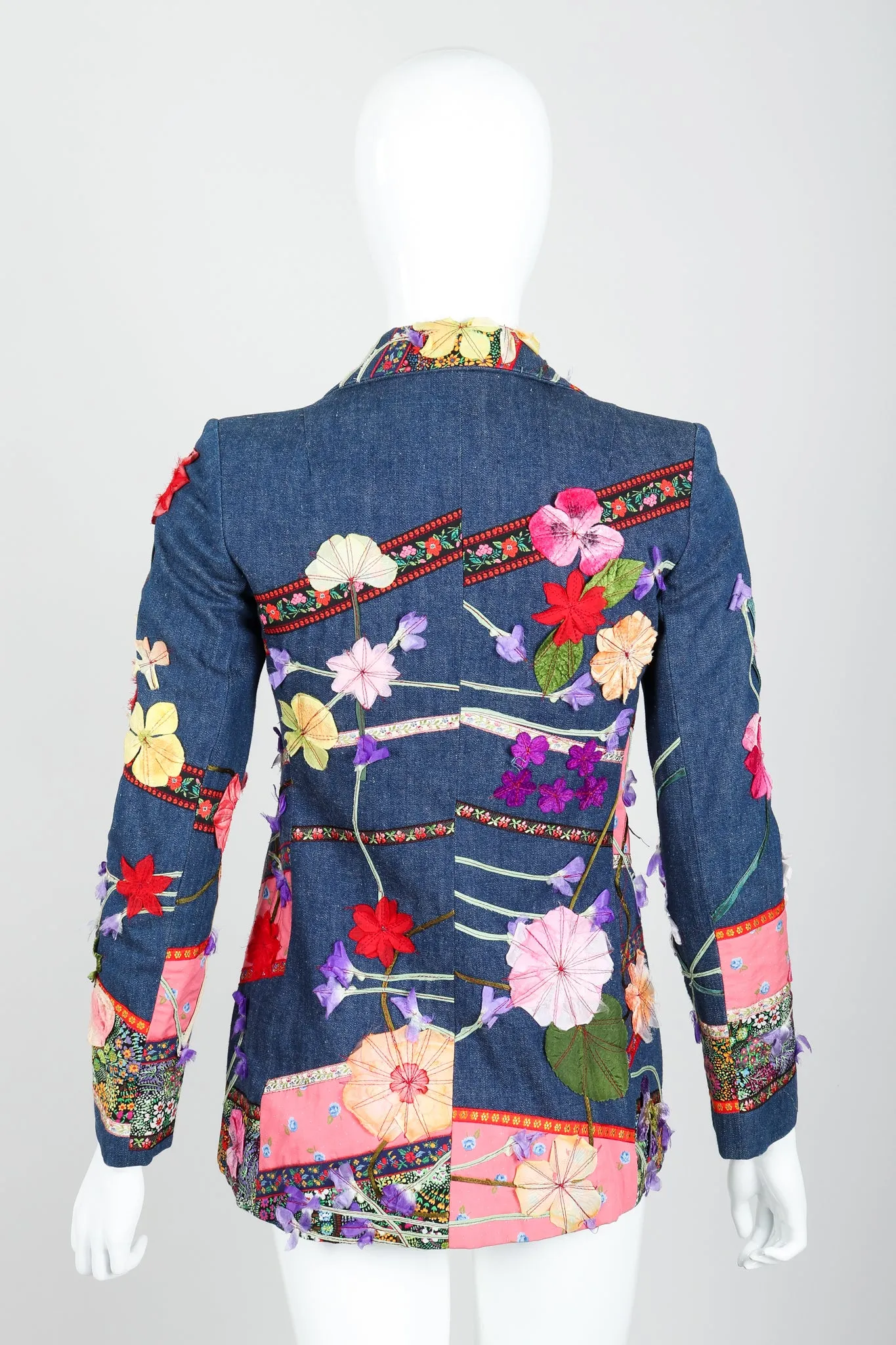 Flower Power Denim Suit