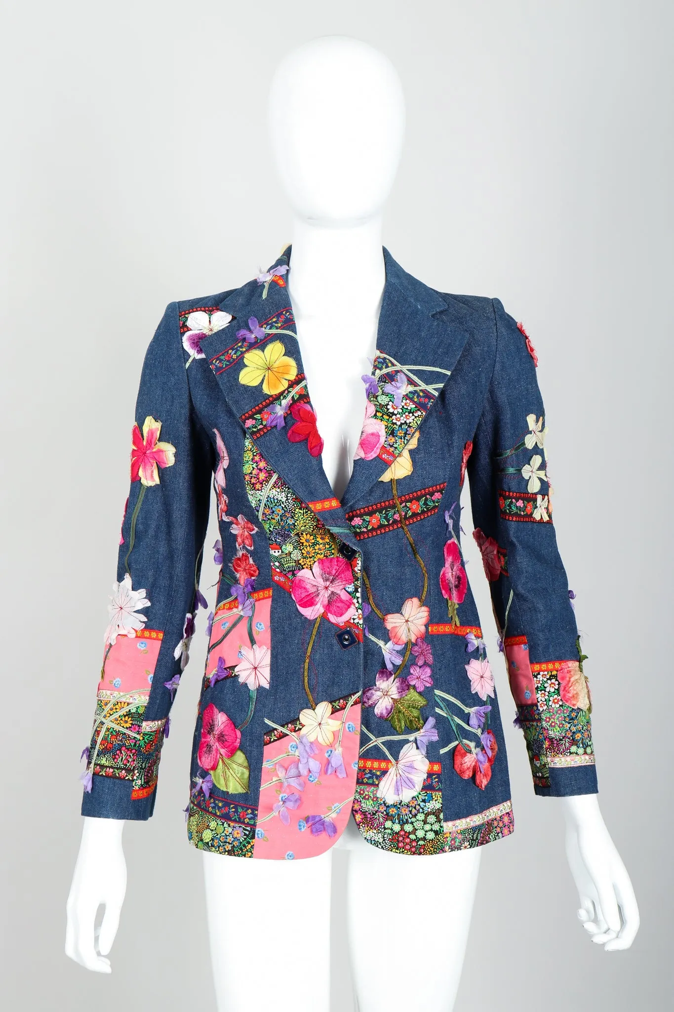 Flower Power Denim Suit