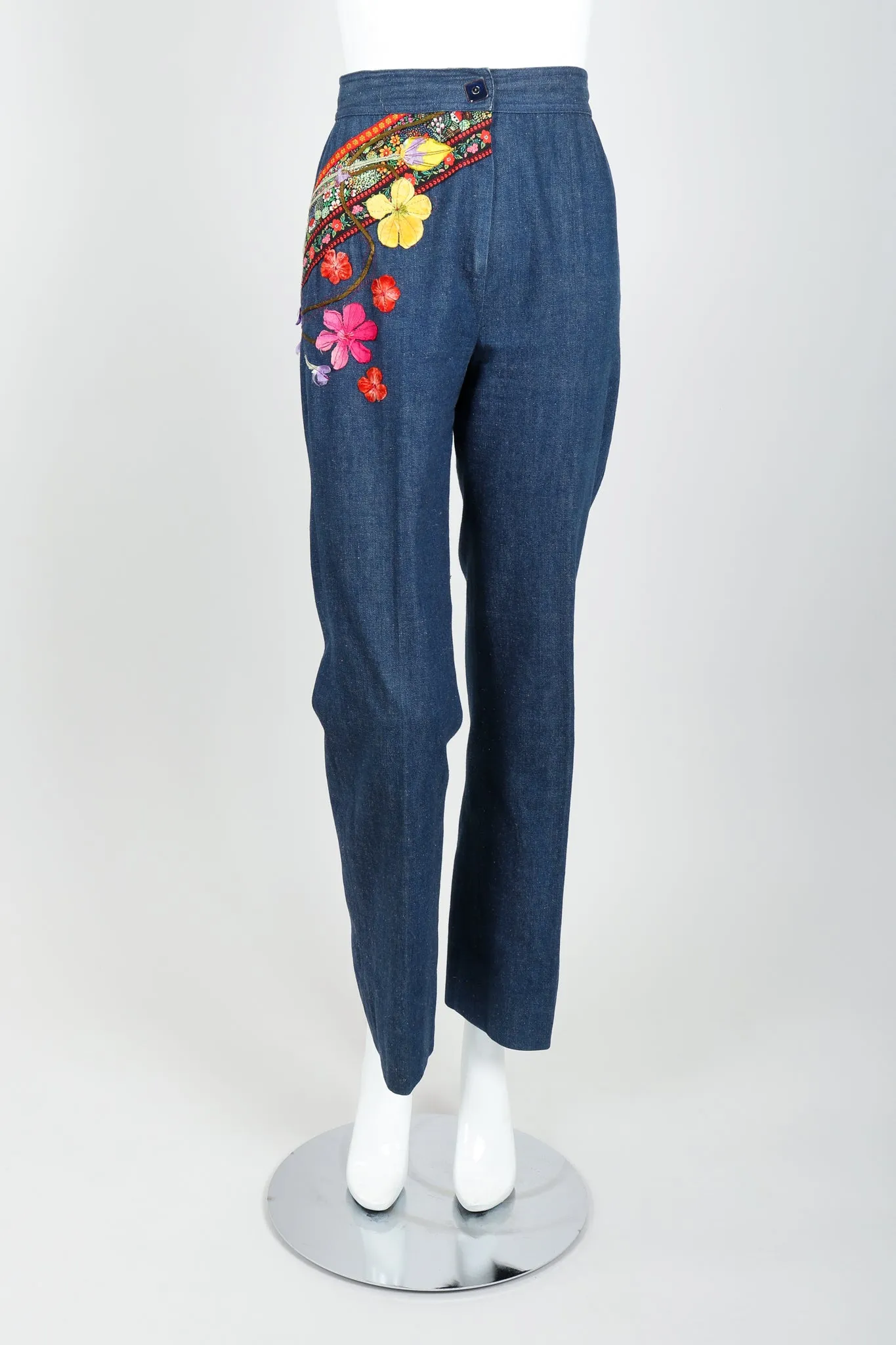 Flower Power Denim Suit
