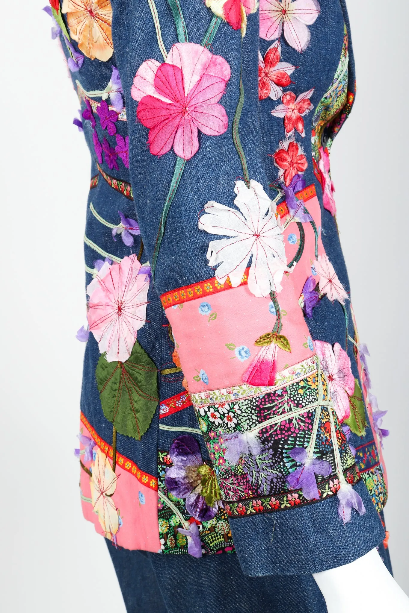 Flower Power Denim Suit