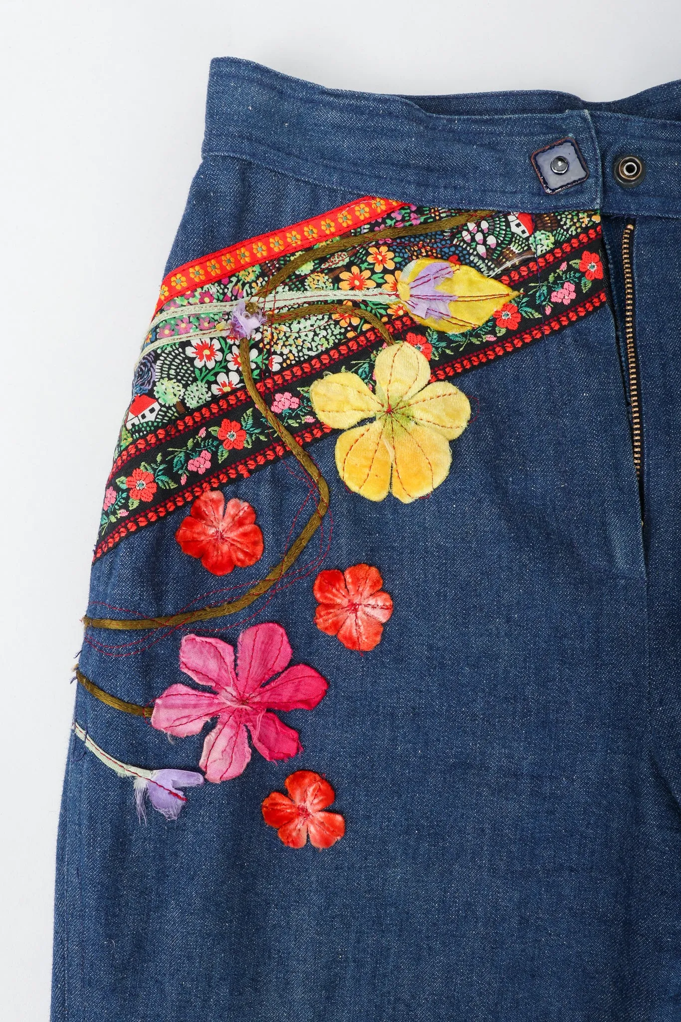 Flower Power Denim Suit