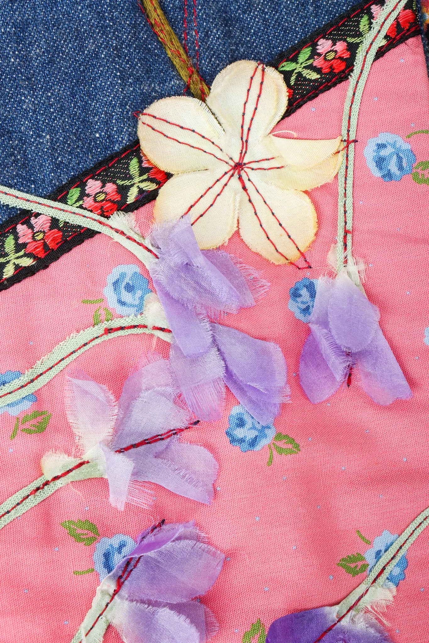 Flower Power Denim Suit