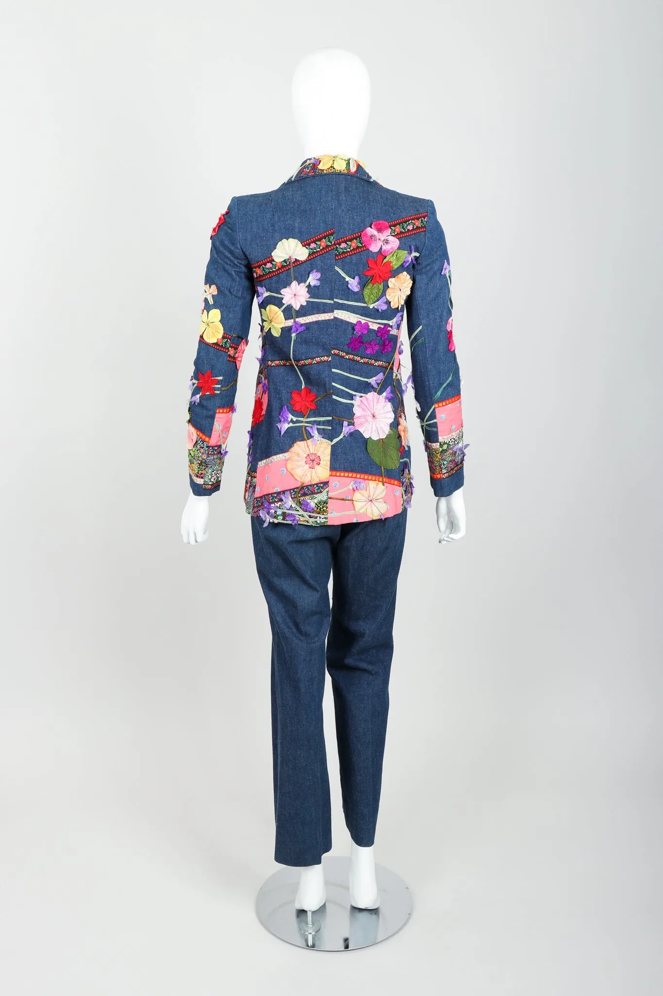Flower Power Denim Suit