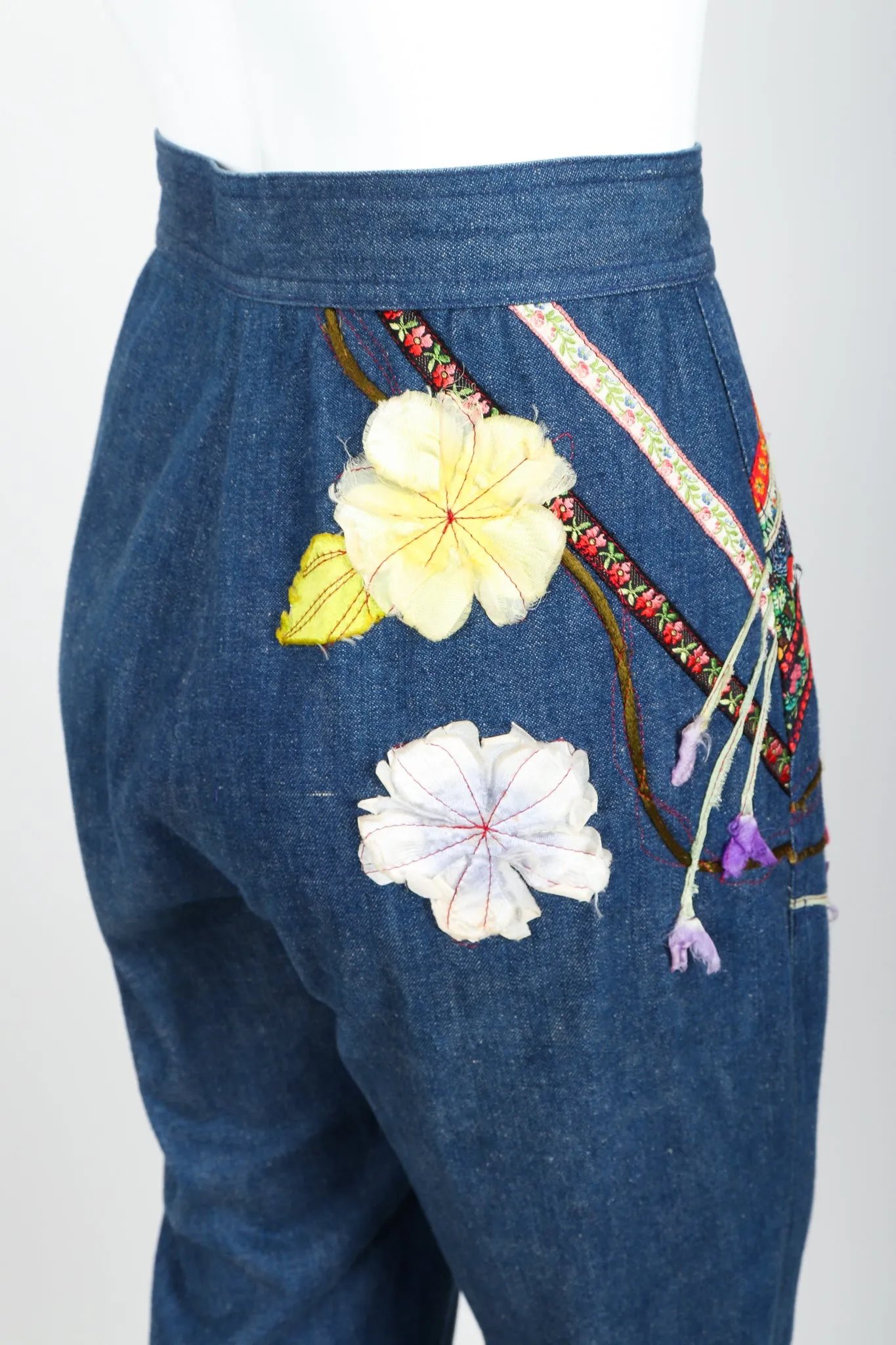 Flower Power Denim Suit