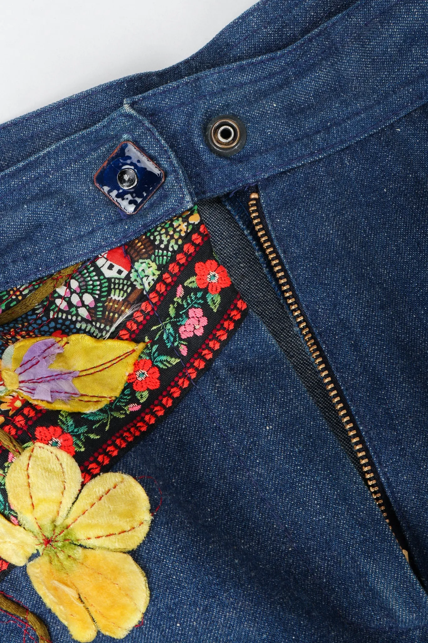 Flower Power Denim Suit
