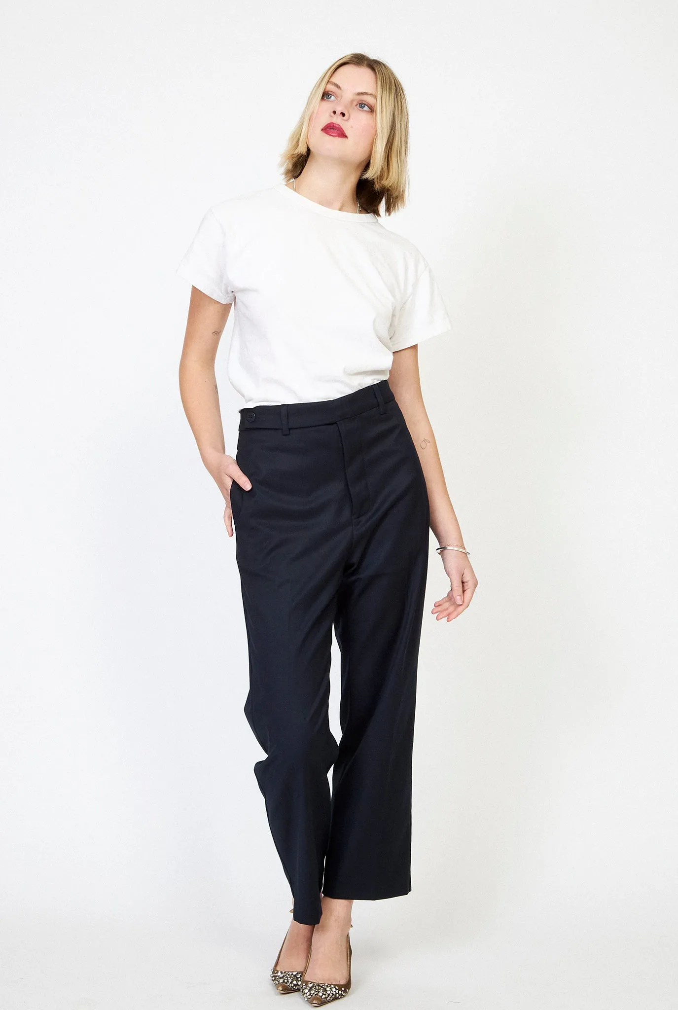 JAMIE HALLER The Waist Tape Trouser