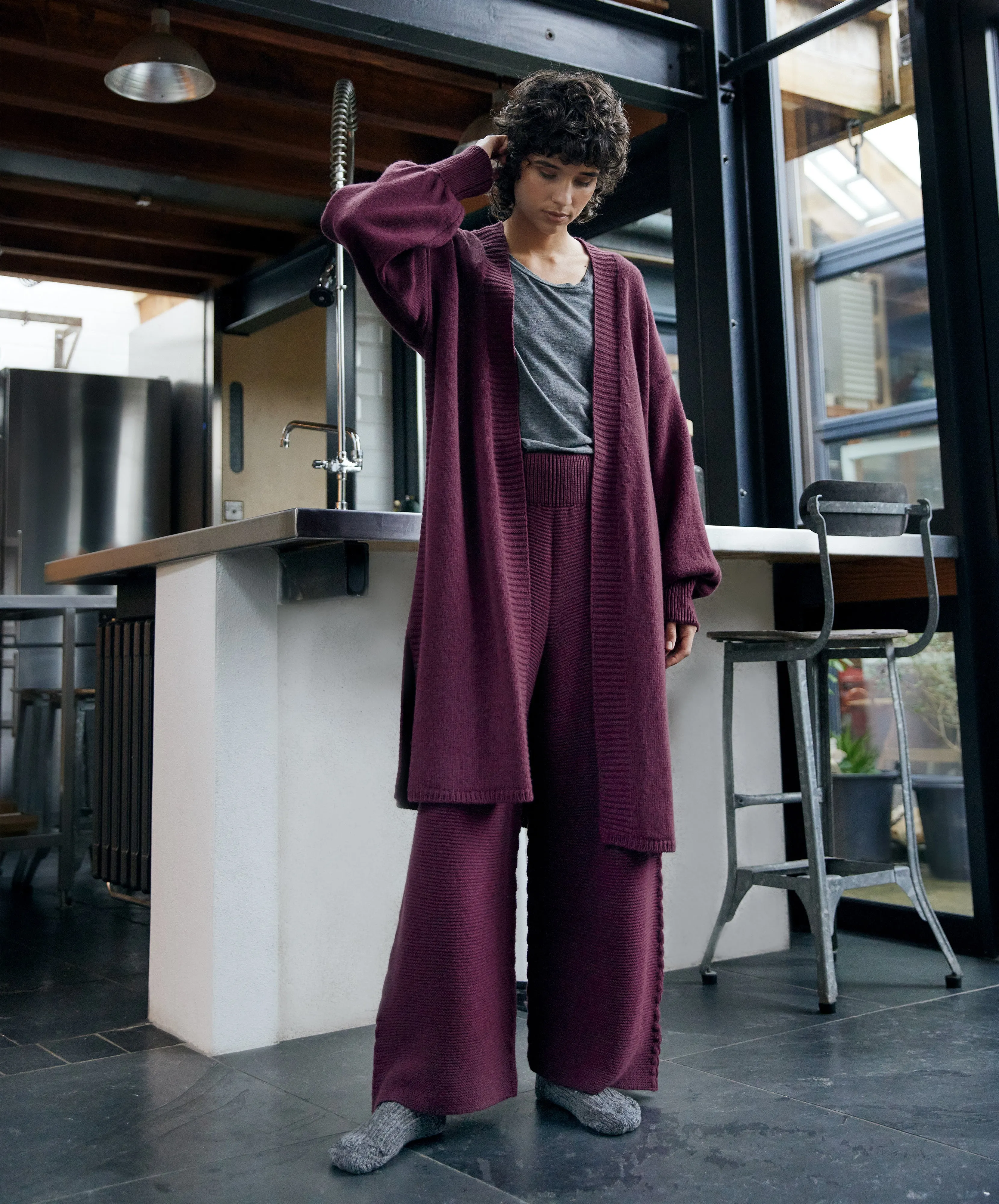 Kestrel Cropped Trousers Currant