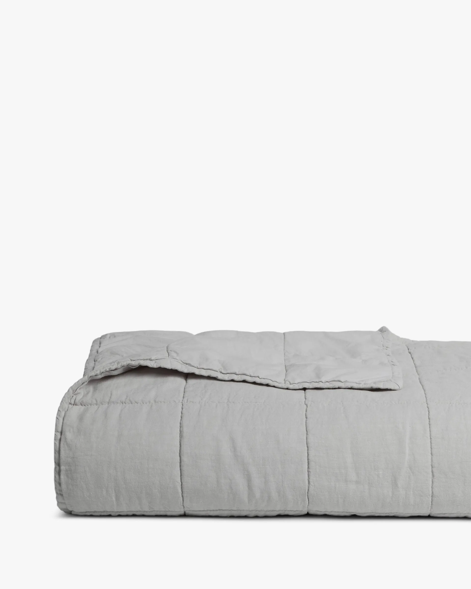 Linen Box Quilt (Fog)