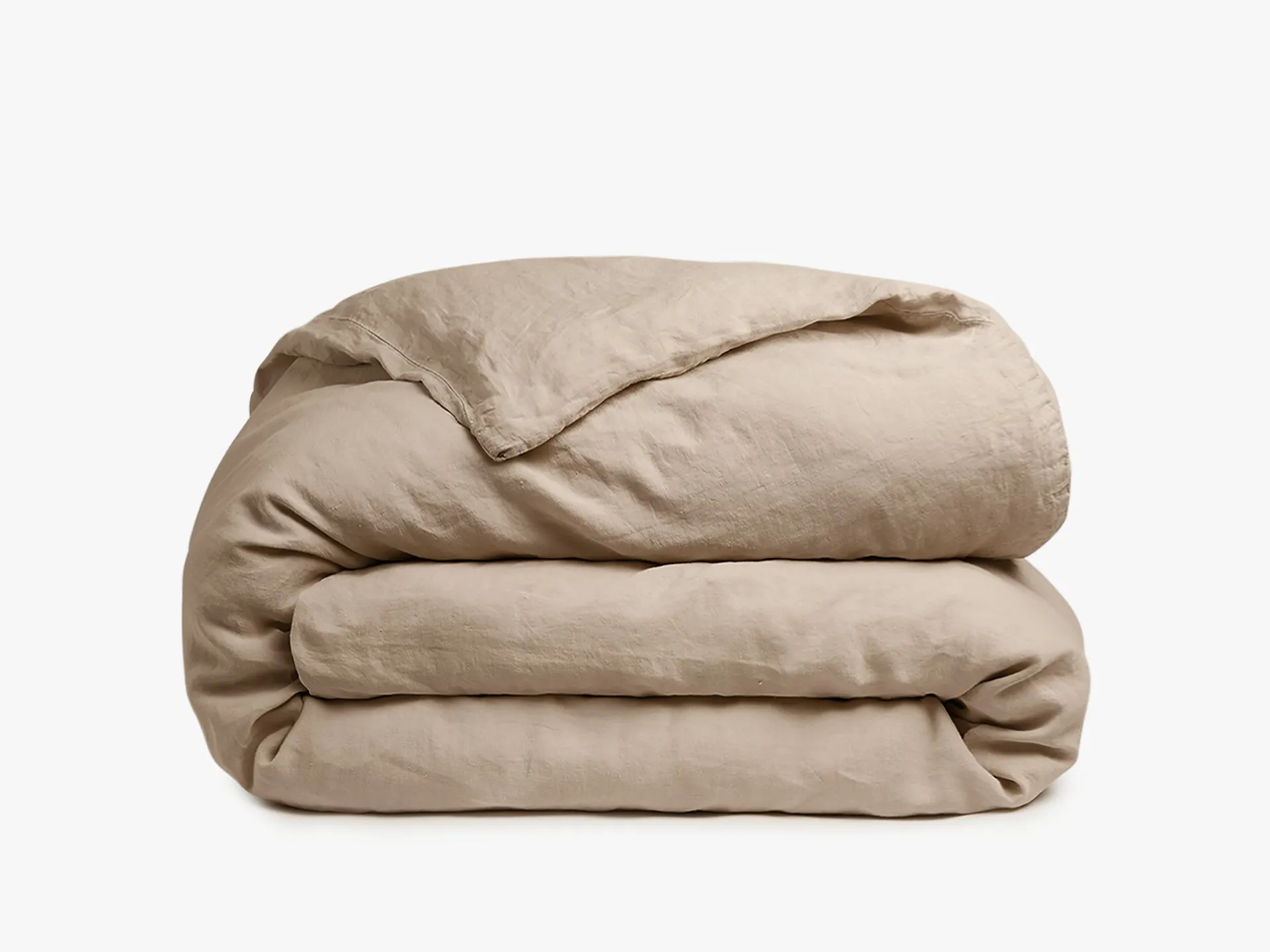 Linen Duvet Cover (Toast)