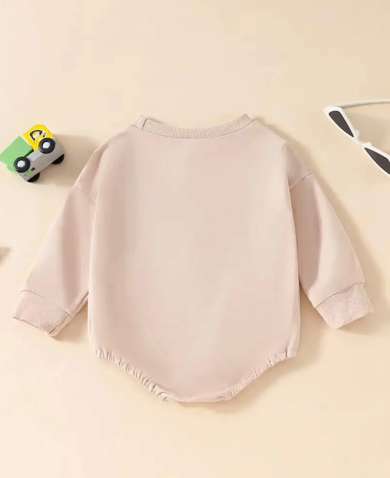Long Sleeve Tractor Baby Bodysuit