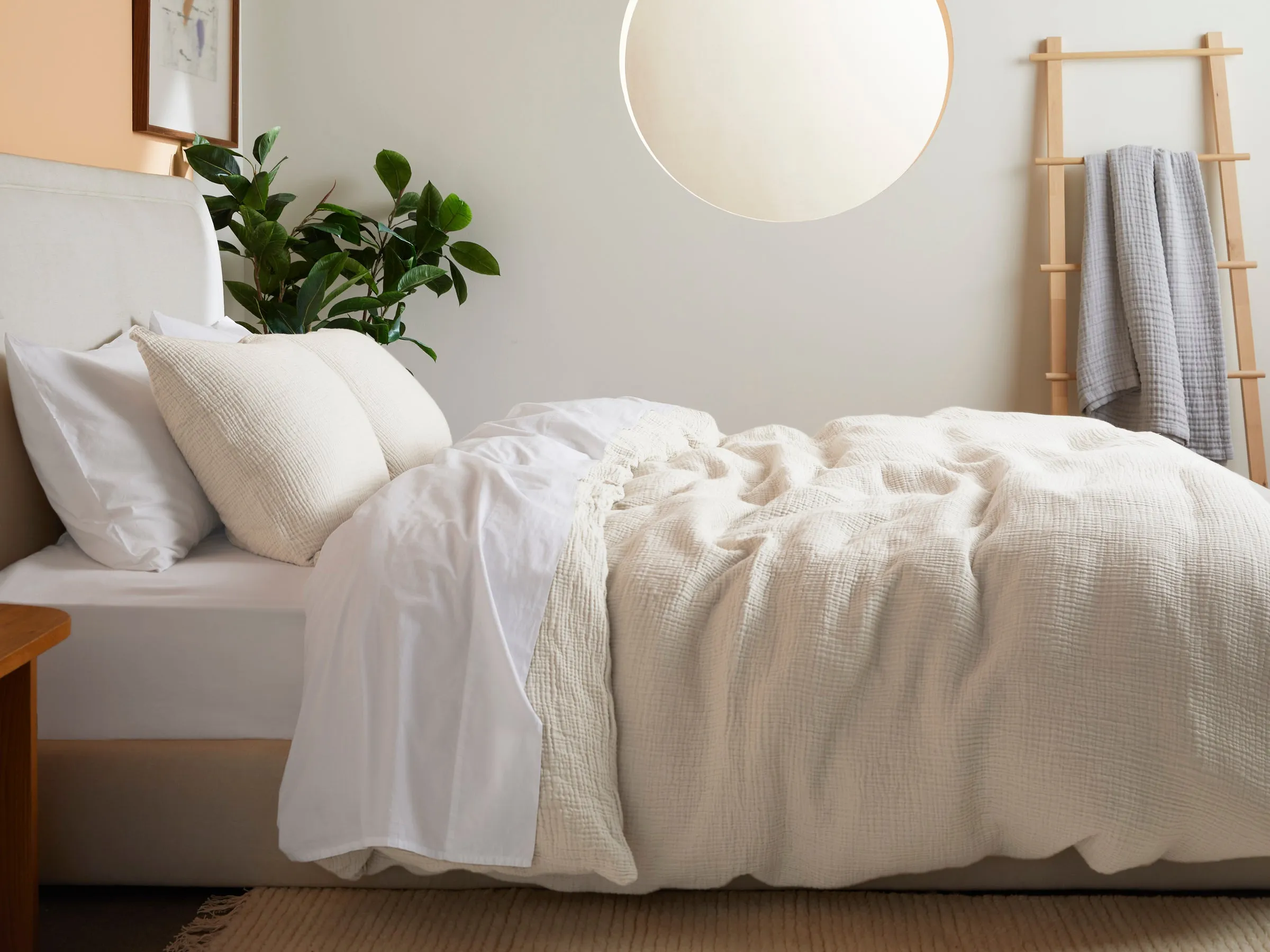 Organic Cloud Cotton Duvet Cover Fabric Swatch