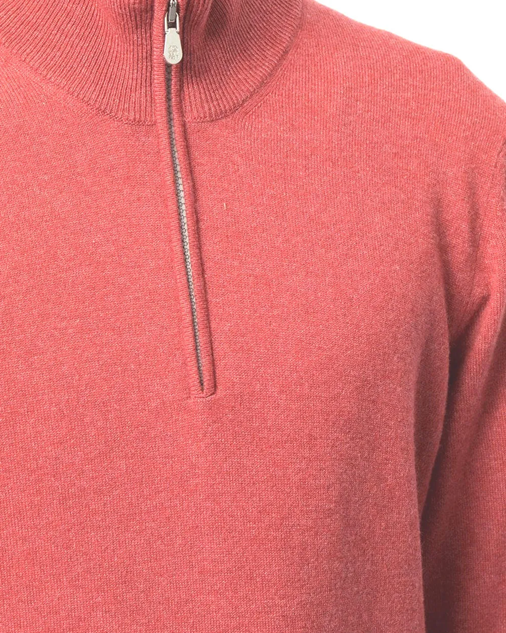 Peonia Cashmere Half-Zip Sweater