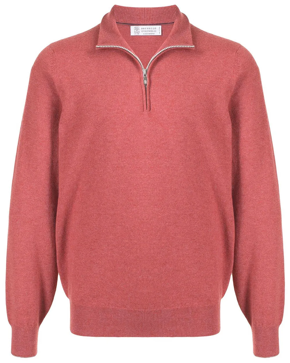 Peonia Cashmere Half-Zip Sweater