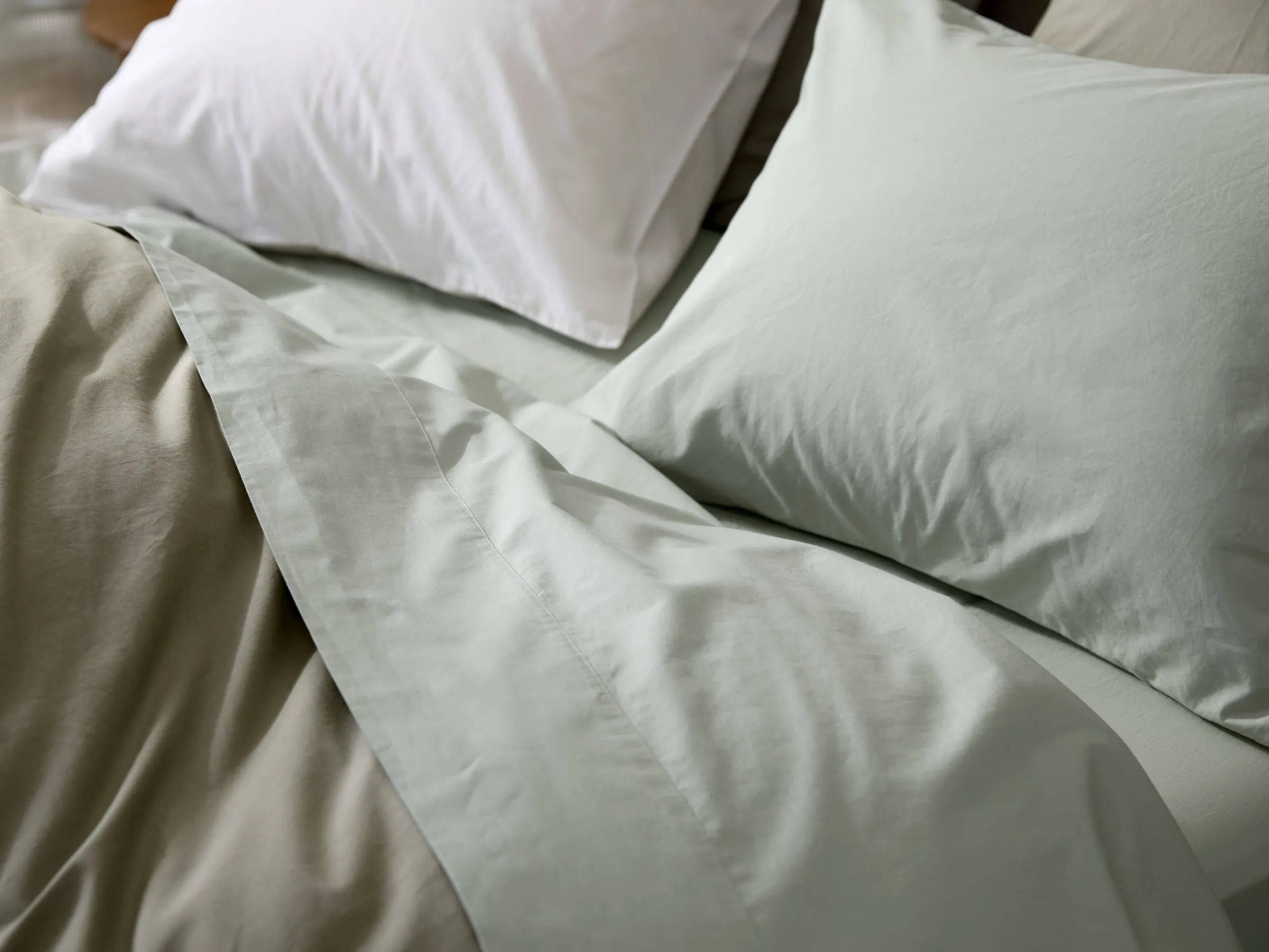 Percale Sheet Set - Sage K/CK