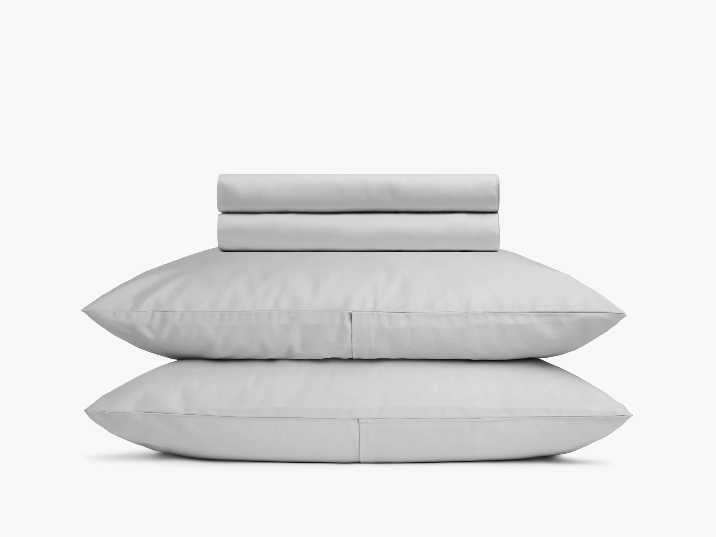 Sateen Sheet Set - Light Grey F/Q