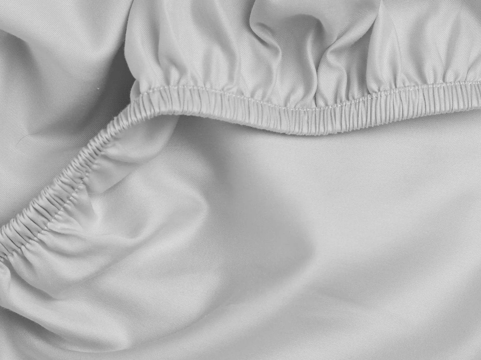 Sateen Sheet Set - Light Grey K/CK