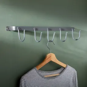 Steel Simple Coat Hook Rail