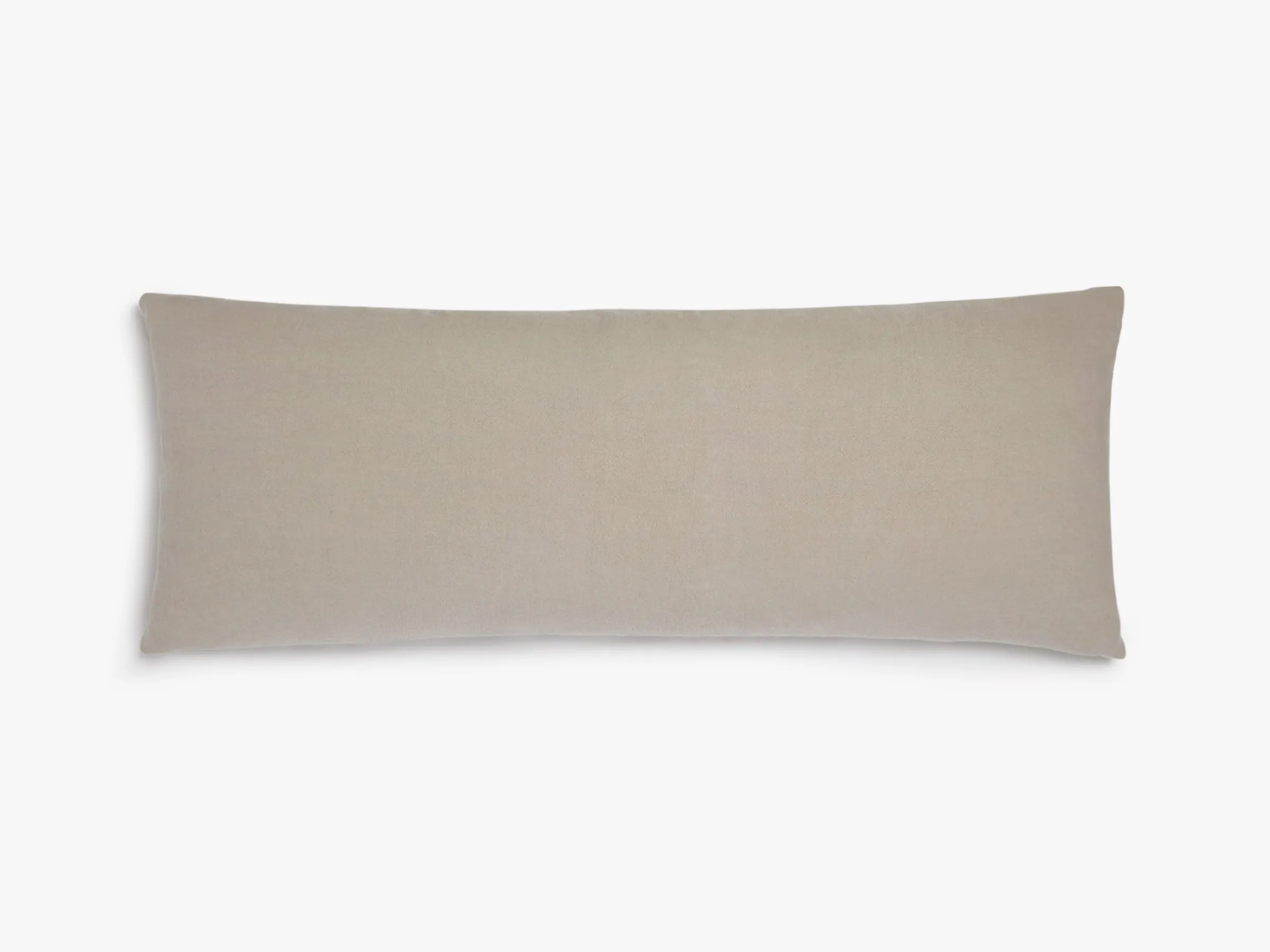 Vintage Linen Body Pillow Cover (Natural)