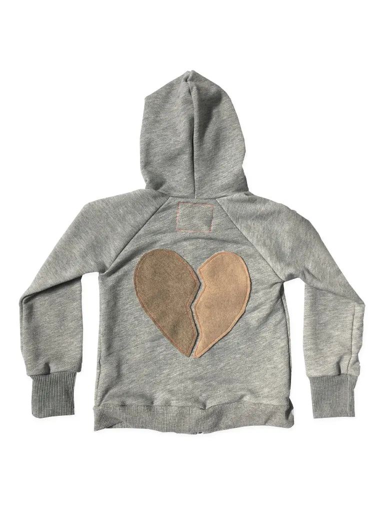 Youth Heart Applique Latimer Hoodie