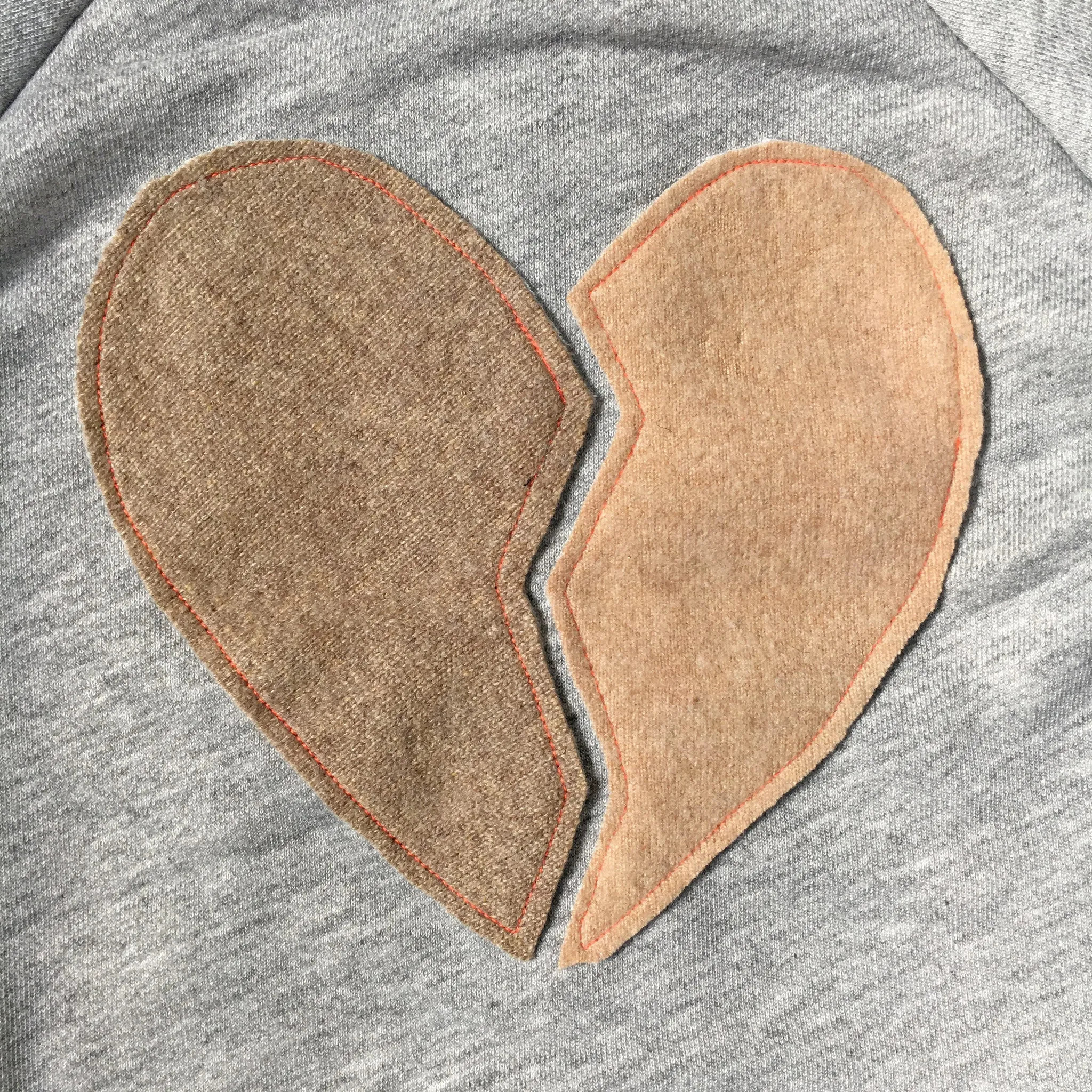 Youth Heart Applique Latimer Hoodie