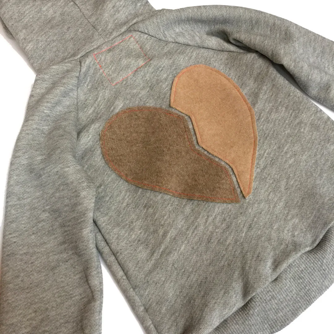 Youth Heart Applique Latimer Hoodie